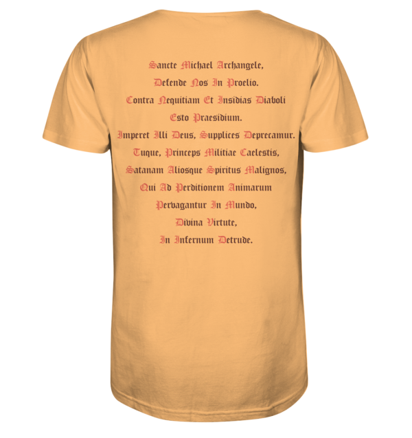 St. Michael – Defende Nos In Proelio (Nispero) - Organic Shirt - Image 2