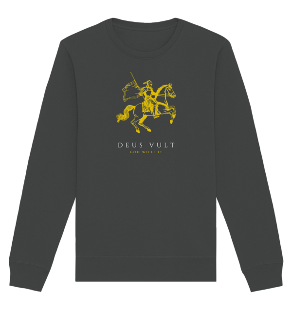 Deus Vult - God Wills It - Organic Basic Unisex Sweatshirt