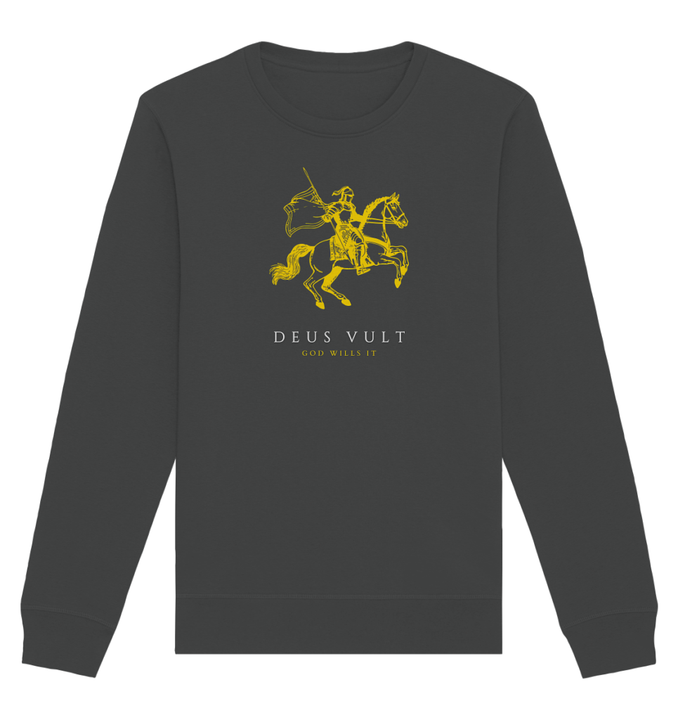 Deus Vult - God Wills It - Organic Basic Unisex Sweatshirt