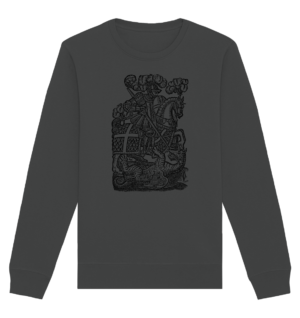 St. George Defeats the Dragon - Organic Basic Unisex Sweatshirt