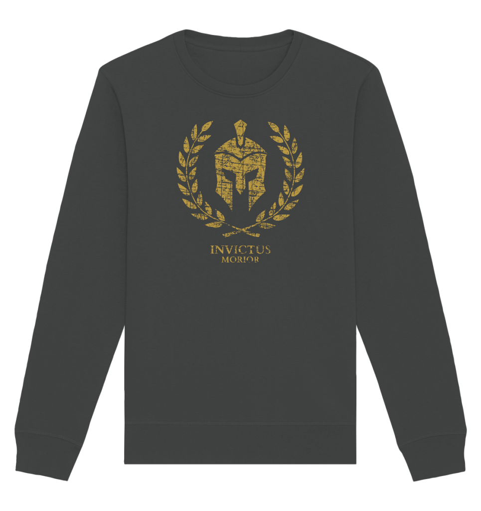 Invictus Morior – I Die Unvanquished - Organic Basic Unisex Sweatshirt