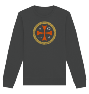Non Nobis, Domine – Templar Cross - Organic Basic Unisex Sweatshirt