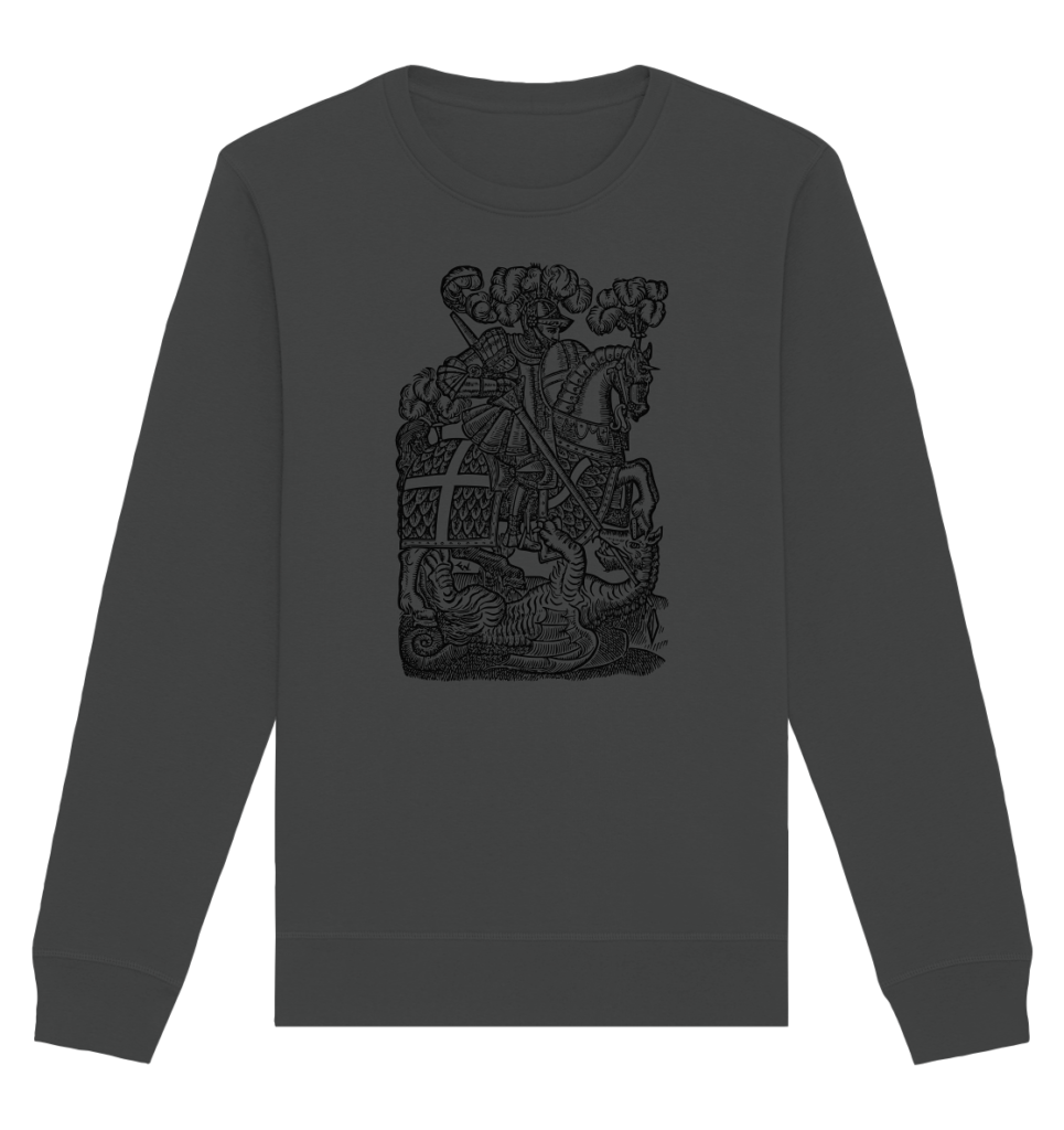 St. George Defeats the Dragon - Organic Basic Unisex Sweatshirt