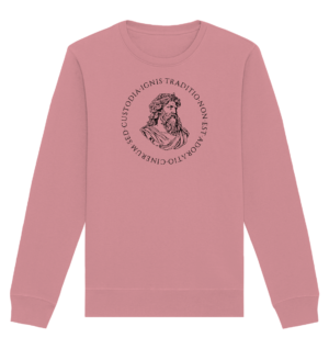 Tradition Is Not The Adoration of Ashes – Jupiter – Black - Organic Basic Unisex Sweatshirt