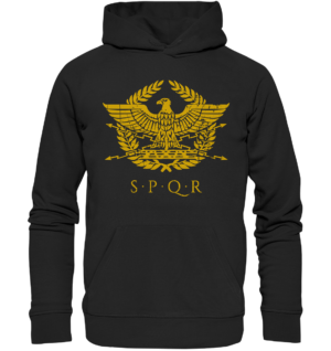 SPQR – Roman Eagle - Organic Hoodie