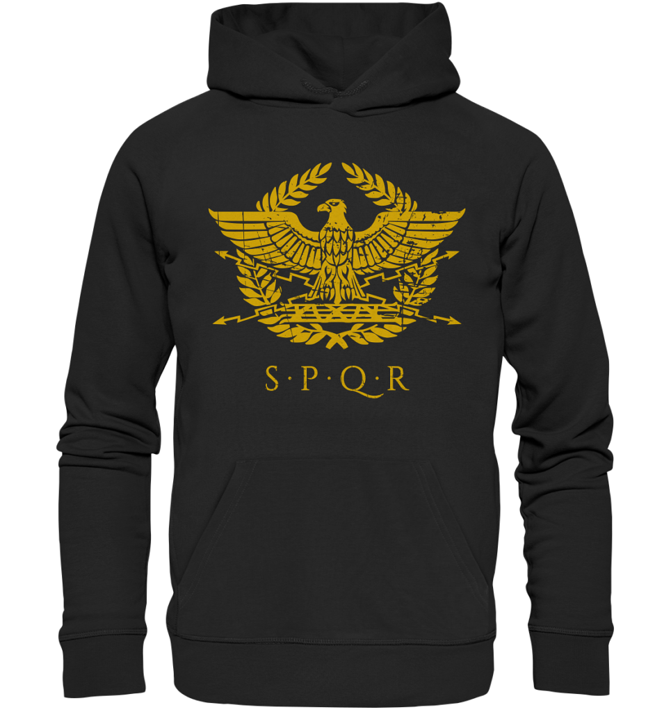 SPQR – Roman Eagle - Organic Hoodie