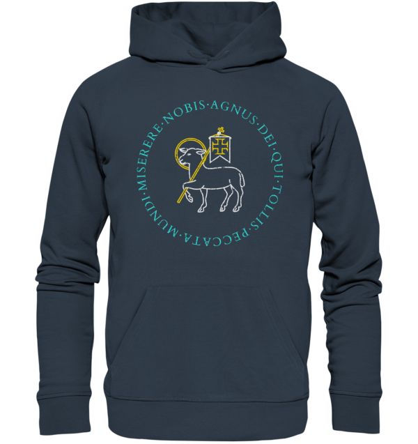 Agnus Dei — Lamb of God - Organic Hoodie - Image 5