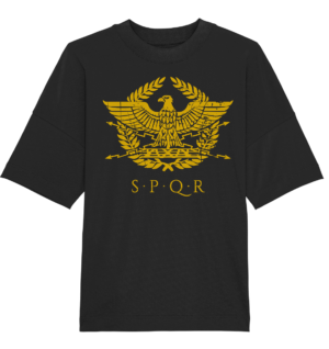 SPQR – Roman Eagle - Organic Oversize Shirt