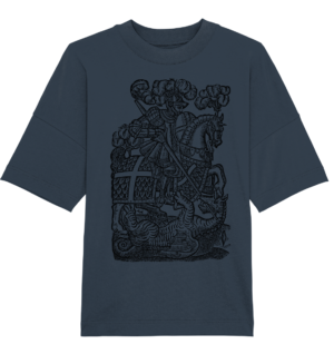 St. George Defeats the Dragon - Organic Oversize Shirt