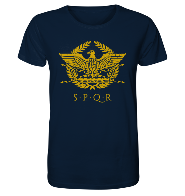 SPQR – Roman Eagle - Organic Shirt - Image 4