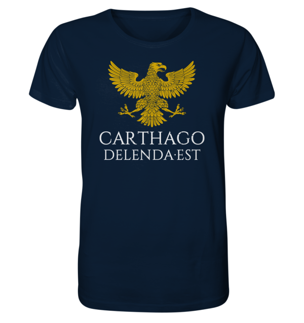 Carthago Delenda Est – Carthage Must Be Destroyed - Organic Shirt - Image 4