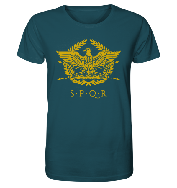 SPQR – Roman Eagle - Organic Shirt - Image 9