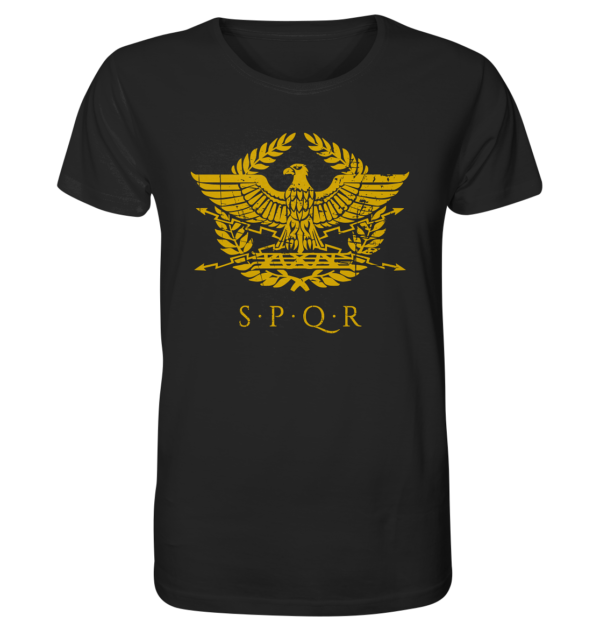 SPQR – Roman Eagle - Organic Shirt - Image 2