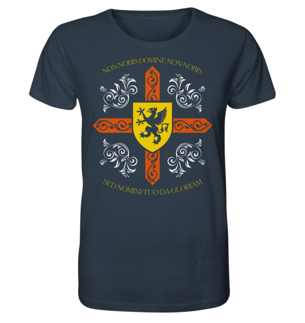 Non nobis, Domine - Templar Motto - Organic Shirt - Image 6