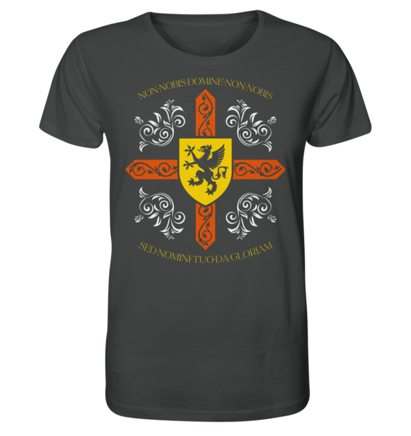 Non nobis, Domine - Templar Motto - Organic Shirt