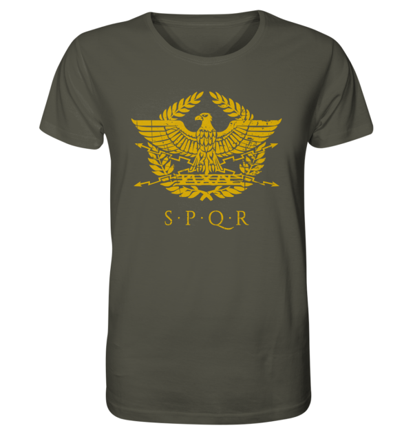 SPQR – Roman Eagle - Organic Shirt - Image 7