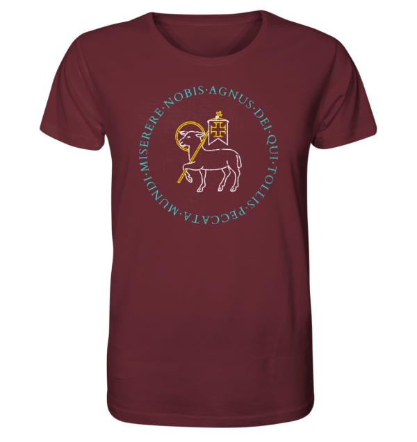 Agnus Dei — Lamb of God - Organic Shirt - Image 3