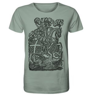 St. George Defeats the Dragon - Organic Shirt