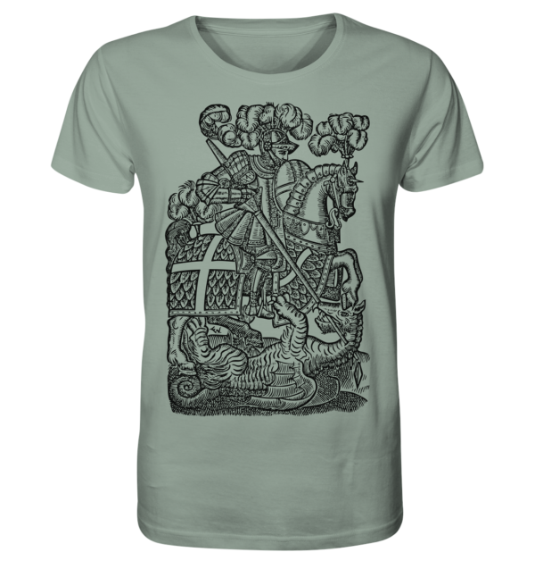 St. George Defeats the Dragon - Organic Shirt