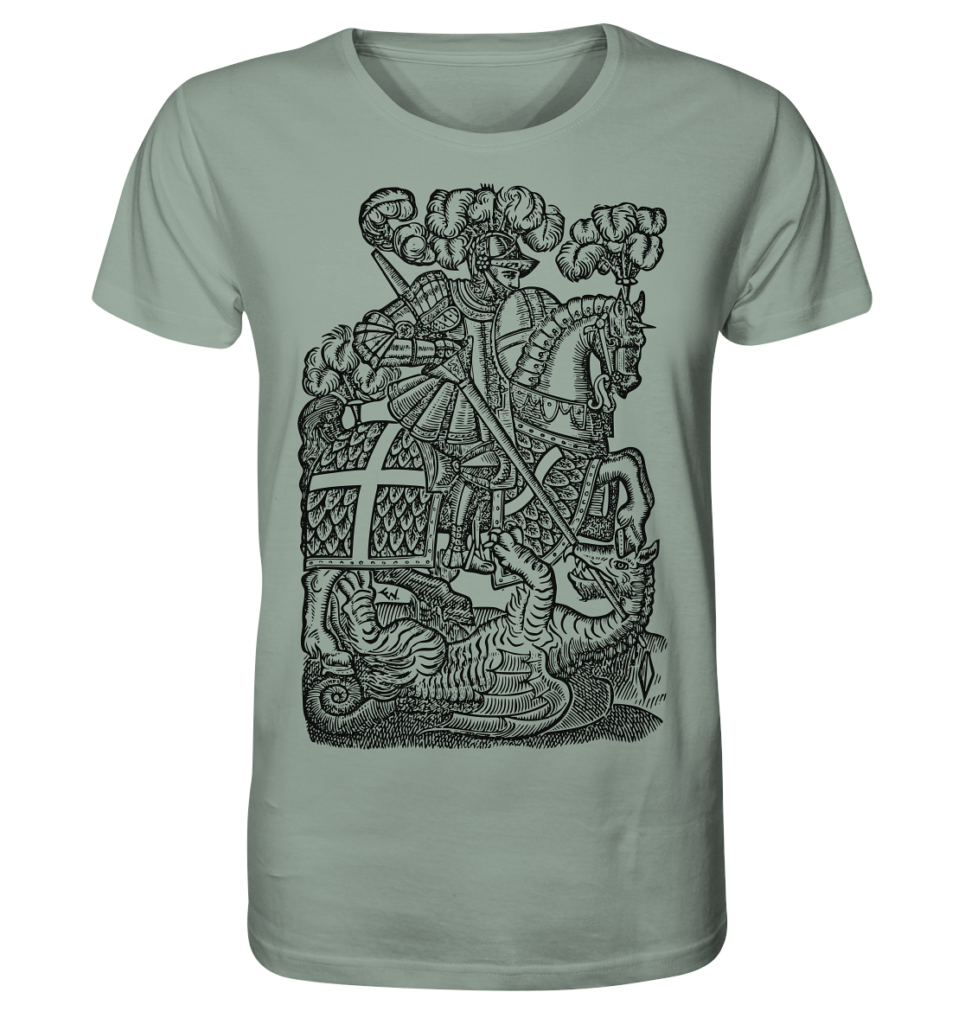 St. George Defeats the Dragon - Organic Shirt