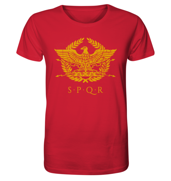 SPQR – Roman Eagle - Organic Shirt - Image 8