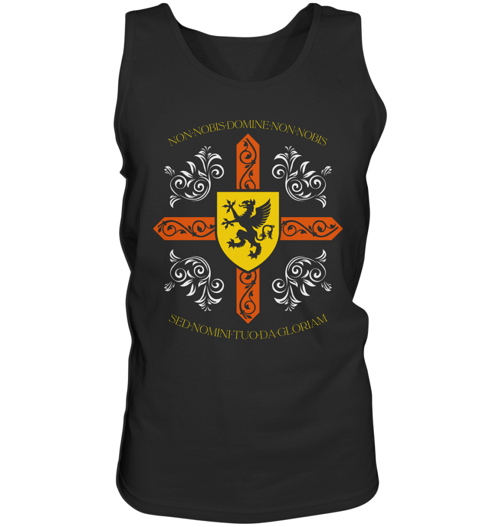 Non nobis, Domine - Templar Motto - Tank-Top