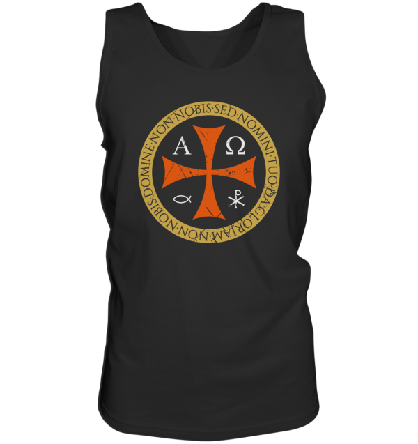 Non Nobis, Domine – Templar Cross - Tank-Top