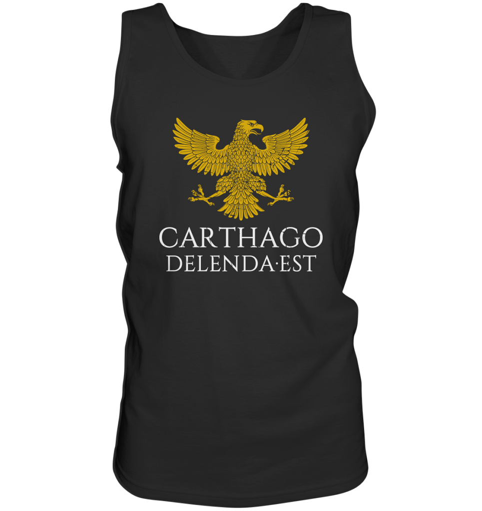 Carthago Delenda Est – Carthage Must Be Destroyed - Tank-Top