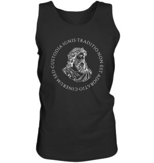 Tradition Is Not The Adoration of Ashes - Jupiter Bust - White  - Tank-Top