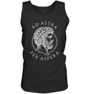 Ad Astra Per Aspera – Marcus Aurelius – White - Tank-Top