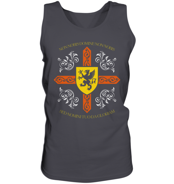 Non nobis, Domine - Templar Motto - Tank-Top - Image 2