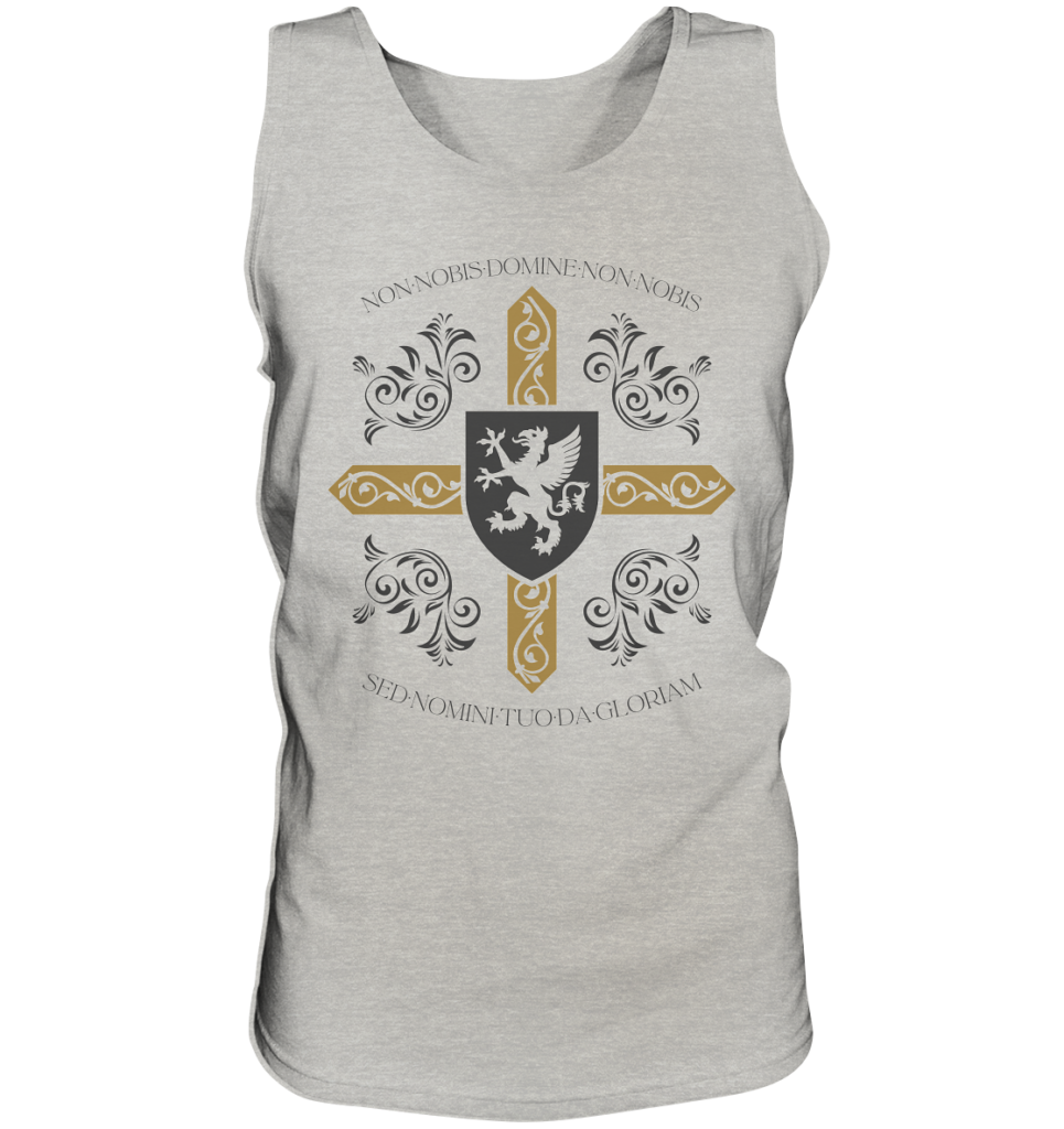 Non nobis, Domine - Templar Maxim - Tank-Top