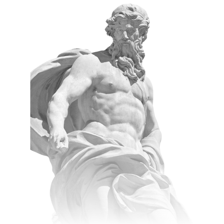 Poseidon Roman Statue