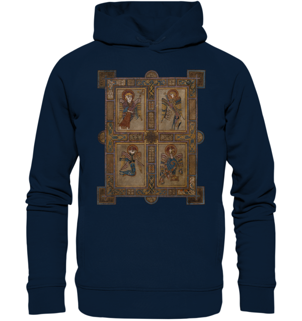 Kells Four Evangelists - Organic Fashion Hoodie - Image 3