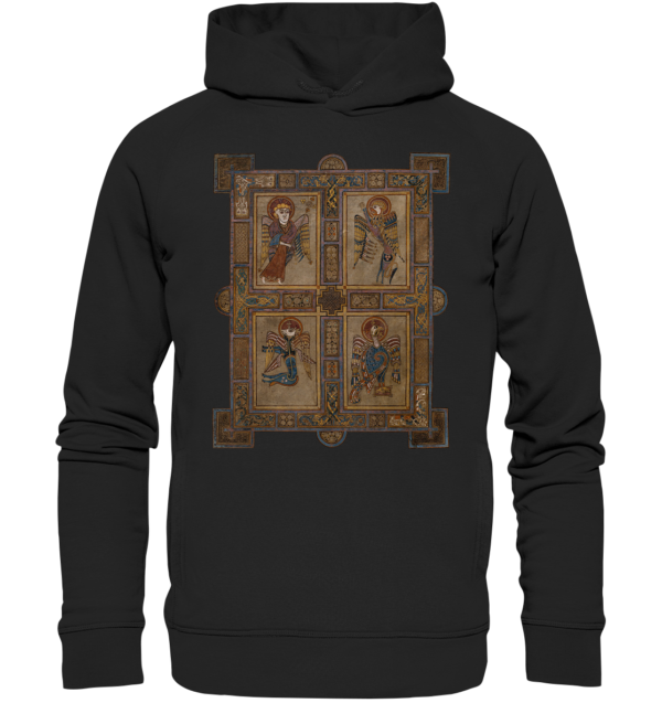 Kells Four Evangelists - Organic Fashion Hoodie