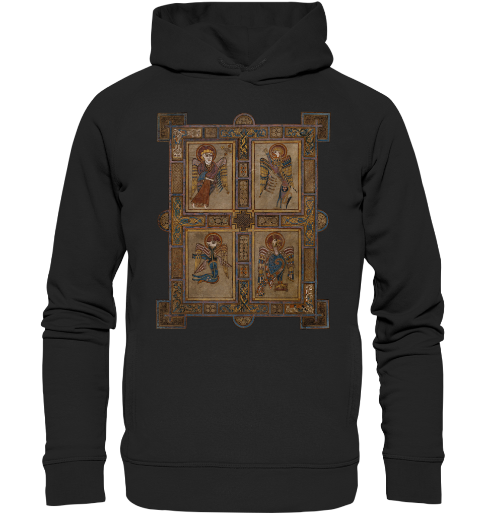 Kells Four Evangelists - Organic Fashion Hoodie