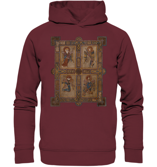 Kells Four Evangelists - Organic Fashion Hoodie - Image 2