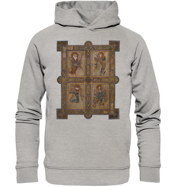 Kells Four Evangelists - Organic Fashion Hoodie - Image 4