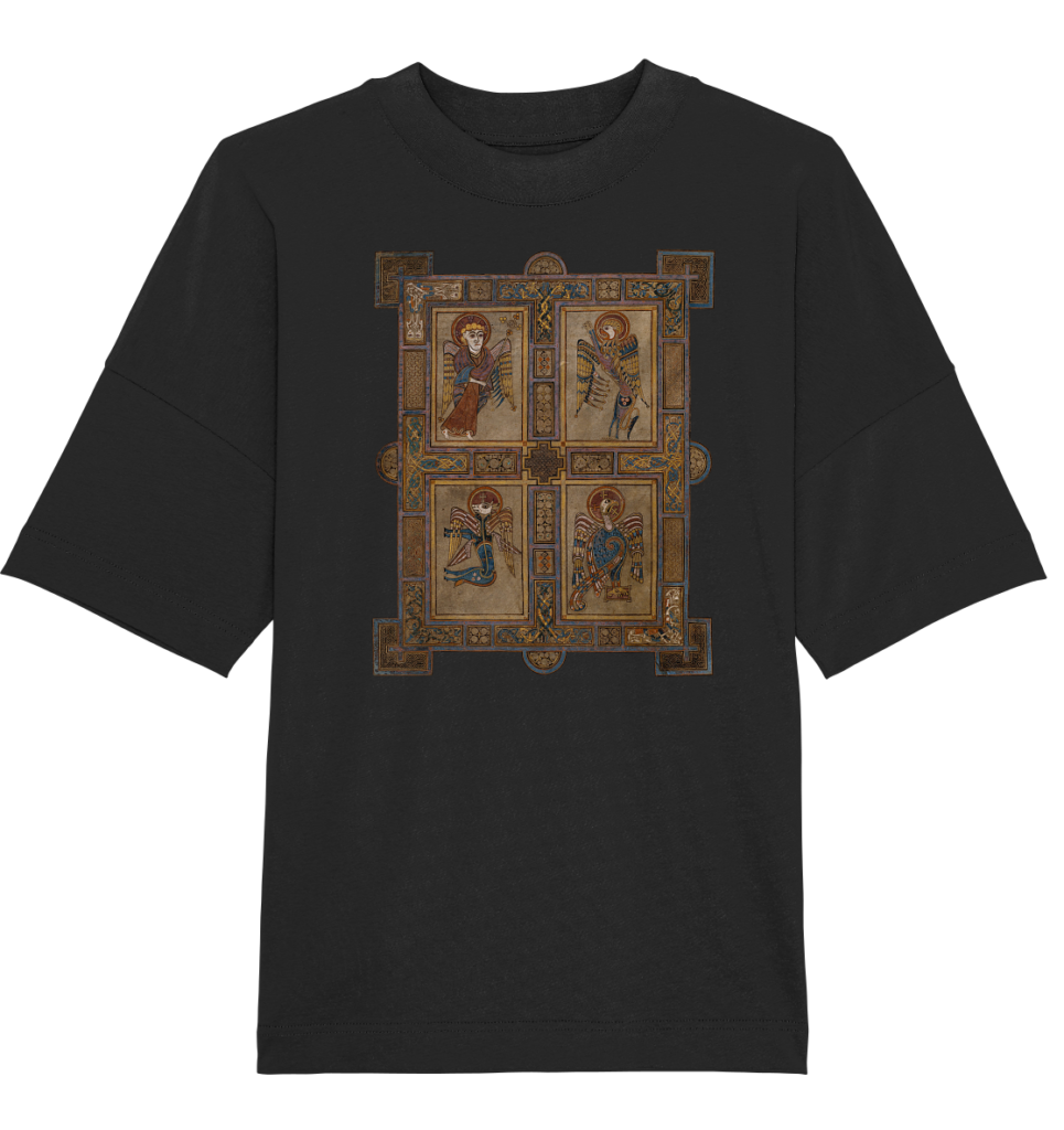 Kells Four Evangelists - Organic Oversize Shirt