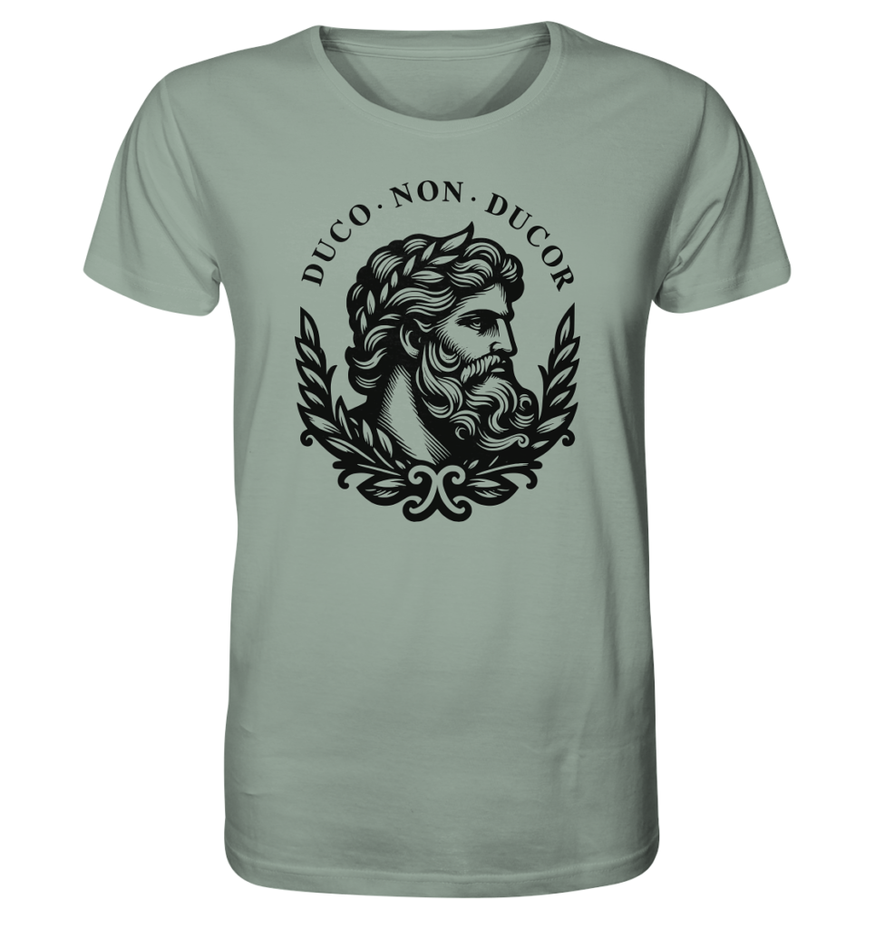Roman God - I Lead, I Am Not Led - Black - Organic Shirt