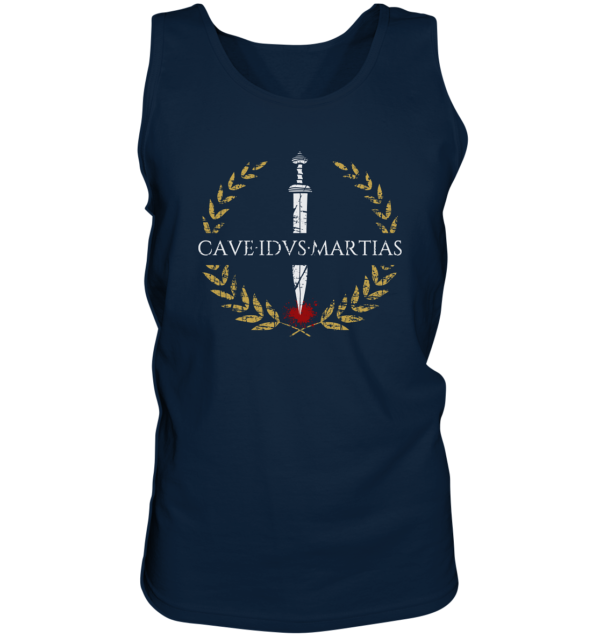 Cave Idus Martias – Beware the Ides of March - Tank-Top - Image 3