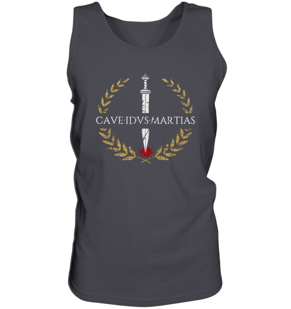 Cave Idus Martias – Beware the Ides of March - Tank-Top - Image 2