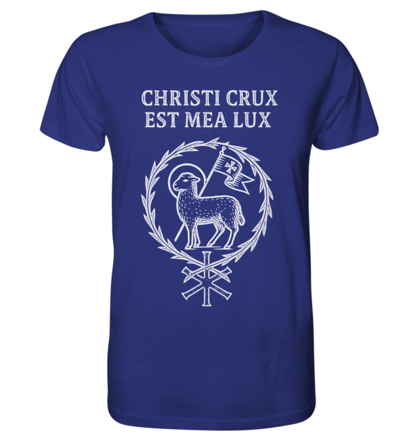 Christi Crux Est Mea Lux - The Cross of Christ is My Light - Organic Shirt - Image 10