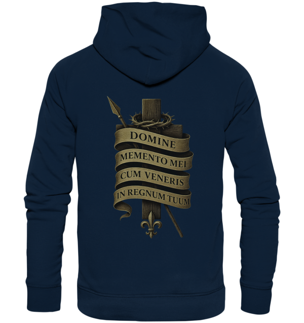 Domine In Te Speravi - Domine Memento Mei - Organic Hoodie - Image 10