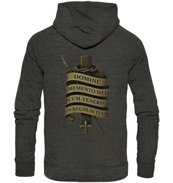 Domine In Te Speravi - Domine Memento Mei - Organic Hoodie - Image 6