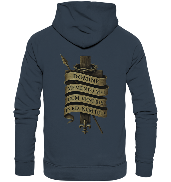 Domine In Te Speravi - Domine Memento Mei - Organic Hoodie - Image 14