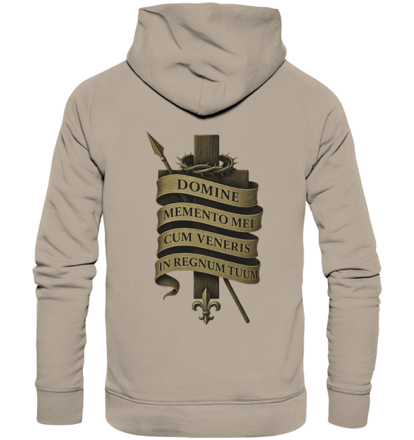 Domine In Te Speravi - Domine Memento Mei - Organic Hoodie - Image 8