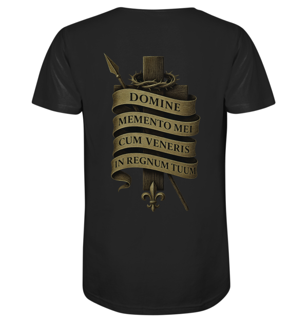 Domine In Te Speravi - Domine Memento Mei - Organic Shirt - Image 4