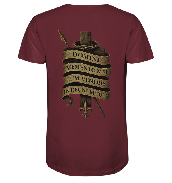Domine In Te Speravi - Domine Memento Mei - Organic Shirt - Image 6