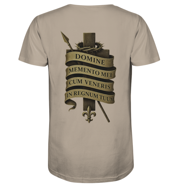 Domine In Te Speravi - Domine Memento Mei - Organic Shirt - Image 7